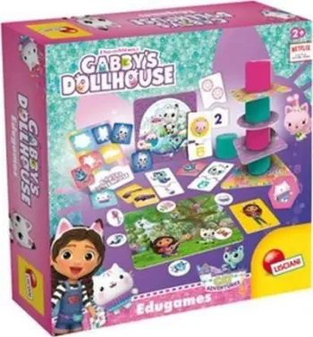 Koleksion lojëra edukative Gabby's Dollhouse, për fëmijë 2+, shumëngjyrësh
