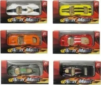 Makinë lodër Swede Alloy Model, die cast, model garash, shumëngjyrëshe