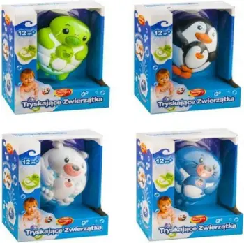 Lodër banjo Happy Kid Toy Group Turtle Bath Pal, spërkatëse, për bebe, shumëngjyrëshe