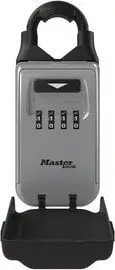 Kasafortë çelësash MasterLock 5420EURD, kapëse e rregullueshme, kod kombinimi, gri