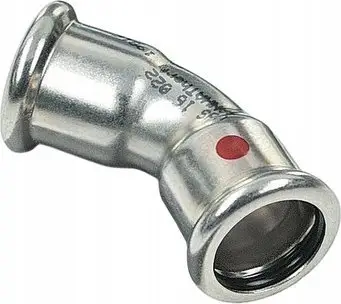 Gypth këndor Sanha SANHA Therm, 45°, 88.9 mm, çelik i galvanizuar