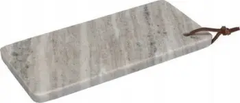 Dërrasë servirjeje Excellent Houseware Marble Boards, mermer, 25 x 12 cm, ngjyrë rëre