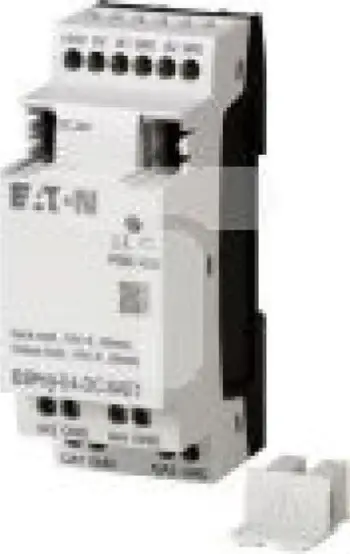 Modul zgjerues Eaton easyE4 EASY-E4-UC-8RE1, 12-24V DC 24V AC, 4DI 4DO, gri