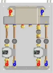 Modul multizonë Termet SIM WP 2Z 1LTT.1HT, për 2 qarqe ngrohjeje, me pompë kursimtare, gri