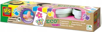 Bojë me gisht SES Creative Girly 24927, ECO, set për fëmijë, shumëngjyrëshe