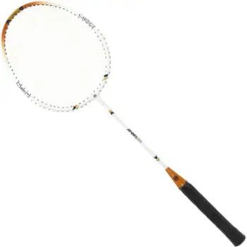 Raketë badminton Enero Pro 30, alumini, me mbulesë, e bardhë