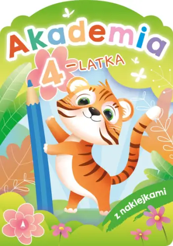 Libër aktiviteti edukativ 4 Year Old Academy, për fëmijë 4 vjeç, shumëngjyrësh