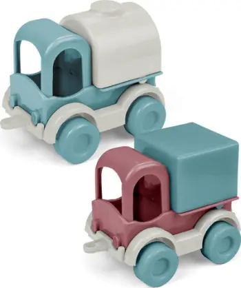 Set lodrash RePlay Wader Kid Cars 43090, 2 kamionë plastikë, për fëmijë 1+