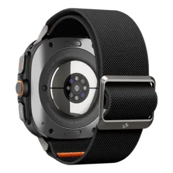 Rrip ore Spigen Lite Fit për Samsung Galaxy Watch Ultra, tekstil, i zi