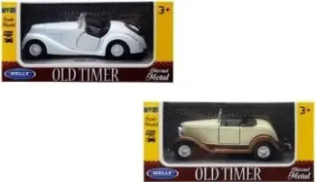 Makina lodër metalike Dromader Retro, model klasik, shumëngjyrëshe