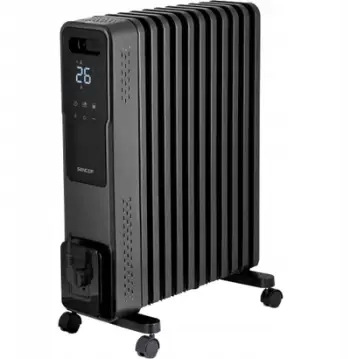 Ngrohës me vaj Sencor SOH 8211GY, 2400W, ekran LED, gri