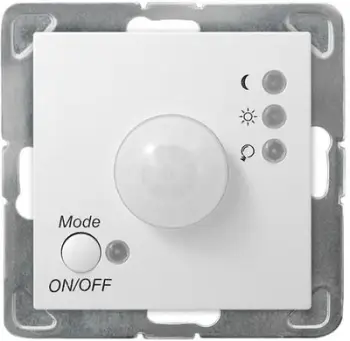 Senzor lëvizje Ospel Impresja ŁP-16Y, elektronik, montim nën suva, i bardhë