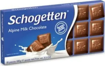 Çokollatë qumështi Schogetten Alpine Milk, 100g