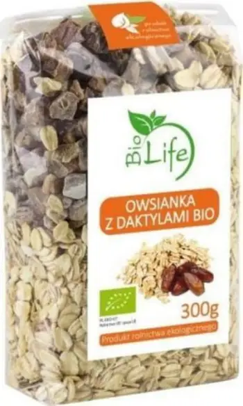 Tërshërë me hurma BioLife, organike, 300g