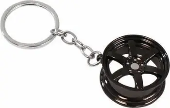 Varëse çelësash Titanum Rim, dizajn felne veture, metal, e zezë