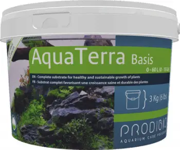Substrat për akuarium Prodibio Aqua Terra Basis, 3 kg, për akuariume deri 60L
