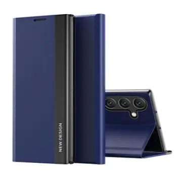 Mbrojtëse telefoni Hurtel Sleep Case Pro, Samsung Galaxy A56, kapak me këmbëz, blu