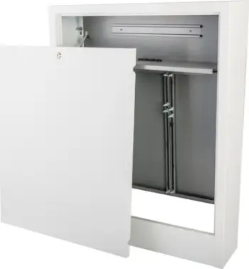 Kasetë montimi sipërfaqësor Sigma LI 56SZNS-7, 10 qarqe, për kolektor kontrolli, e bardhë