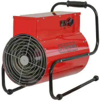 Ngrohëse elektrike Thermia AO EBO 4.5/0.4 T, 4.5 kW, me ventilator, gri