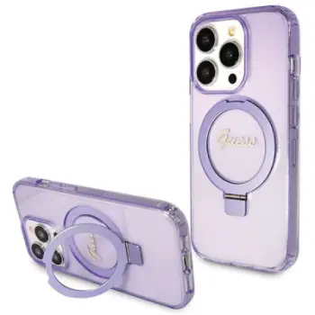 Mbulesë telefoni Guess GUHMP14LHRSGSU, iPhone 14 Pro 6.1", MagSafe, lejla me shkëlqim