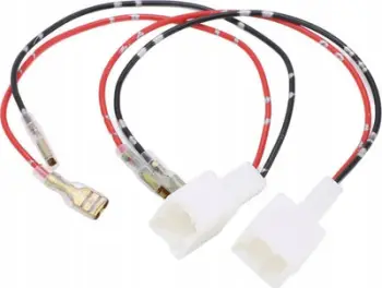 Kabllo adapter audio për makinë, Nissan Infiniti Venucia, 2 copa, e zezë kuqe
