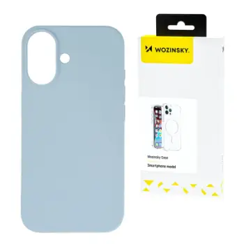 Futrollë silikoni Wozinsky për Samsung Galaxy S25+, ultra e hollë, mbrojtëse kundër goditjeve, blu