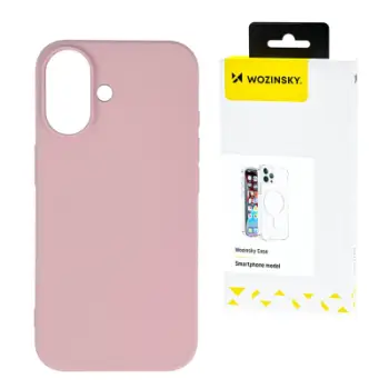 Futrollë silikoni Wozinsky për Samsung Galaxy S25 Plus, ultra e hollë, mbrojtje kundër gërvishtjeve, rozë