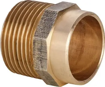 Nipël bronzi Viega 4243G, 15x1/2", për tub bakri