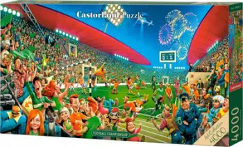 Puzzle Castorland Art Collection Football Championship, 4000 pjesë, shumëngjyrëshe