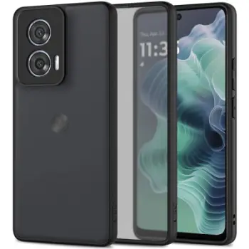 Mbulesë telefoni Tech-Protect Magmat për Motorola Moto G35 5G, TPU, matte, e zezë
