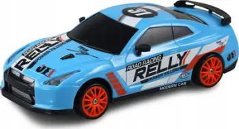 Makina me telekomandë Amewi Drift Electric Motor 1:24, 2.4 GHz, bateri Li Ion, e zezë blu