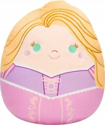 Lodër pelushi Jazwares Squishmallows Disney Rapunzel, 8", vjollcë