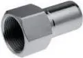 Fiting presimi KAN-therm Steel 1509076003, 15 x Rp1/2, çelik i galvanizuar, argjendtë