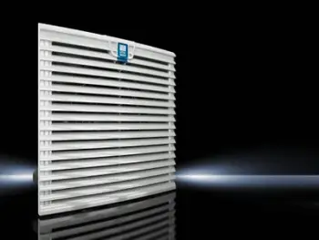 Ventilator filtrues për panele Rittal TopTherm 3238.124, 30.6 CFM, 24V DC, i bardhë
