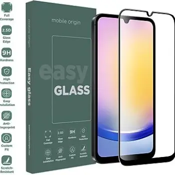 Xham mbrojtës Mobile Origin EasyGlass për Samsung Galaxy A26 5G, 9H, transparënt