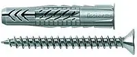 Set tipla muri Fischer UX, 8 x 50 mm, 25 copë, gri