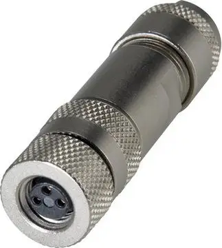 Prizë drejtuese industriale LAPP AB-C3-M8FS, 3P FIELDBUS M8, 3 pole, e zezë