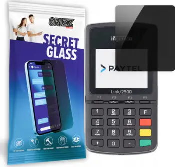 Xham mbrojtës matte GrizzGlass SecretGlass për Ingenico Link 2500, kundër reflektimeve, transparencë e lartë