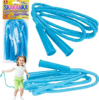 Litar kërcimi Skakanka 471885, 210cm, fëmijësh, blu