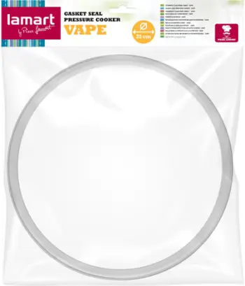 Garniturë tenxhere me presion Lamart Vape, 22 cm, transparente