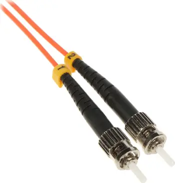 Kabllo optike multimode Patchcord PC-2SC/2ST-MM, duplex, 1m, LSZH