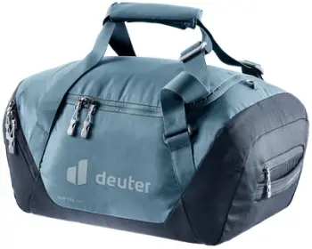 Çantë sportive Deuter Duffel 35, 35L, me rripa shpine, blu e errët