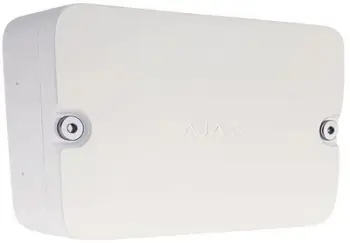 Modul wireless Ajax I/O EN54 Jeweller, 2 hyrje 2 dalje, me bateri, i bardhë