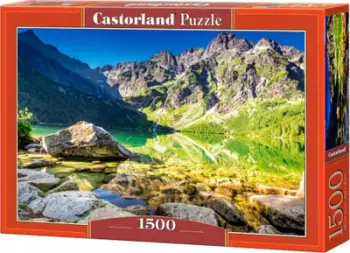 Puzzle Castorland Sunrise at Morskie Oko, 1500 copa, peizazh malor