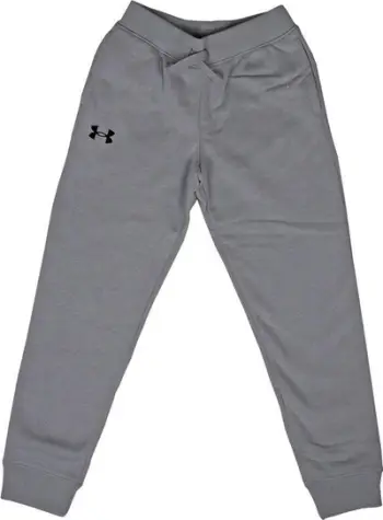 Pantallona sportive Under Armour Rival Cotton Junior 1357634-011, pambuk, për fëmijë, gri