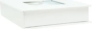 Kuti fotografike Deknudt S66DJ4, USB, imitim lëkure, e bardhë