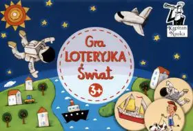 Loja edukative Kapitan Nauka Lottery Game World, për fëmijë 3+