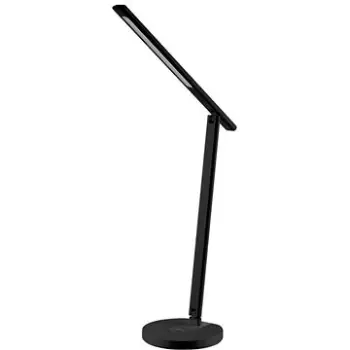 Llambë tavoline smart Tellur, LED, WiFi, me karikues, e zezë