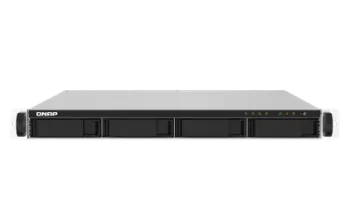 Server NAS QNAP TS-432PXU-RP-2G, rack 1U, 4 slede HDD, i bardhë