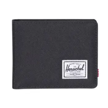 Portofol Herschel Roy 10363-00165, poliester, xhep për monedha, i zi